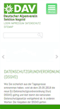 Mobile Screenshot of dav-nagold.de